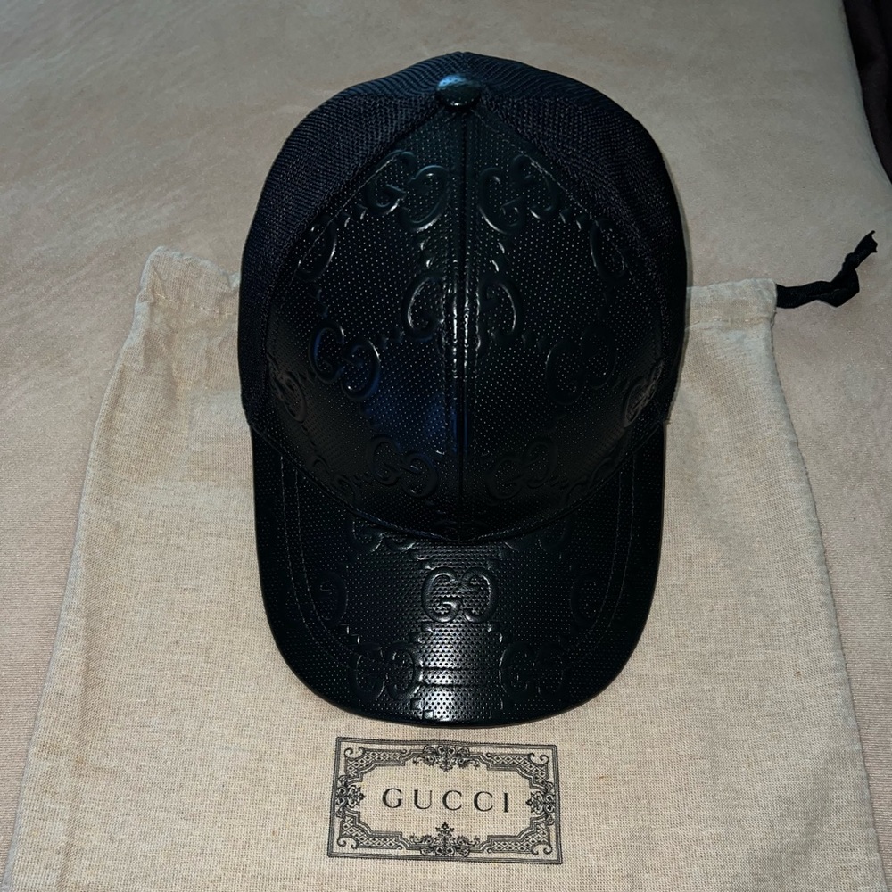 GG Embossed Baseball Hat